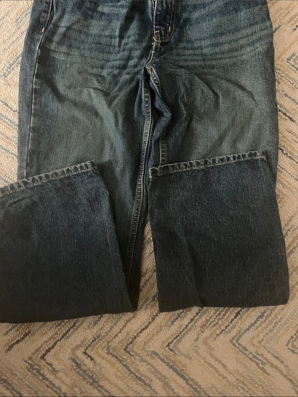 Arizona Jean Company Boys Dark Blue Bootcut Jeans